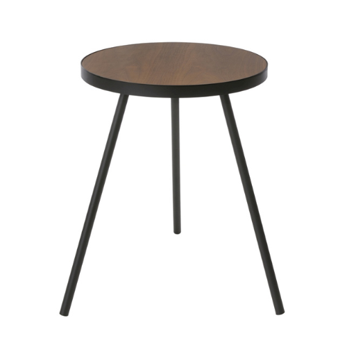 Yamazaki Round bijzettafel - Tower - zwart